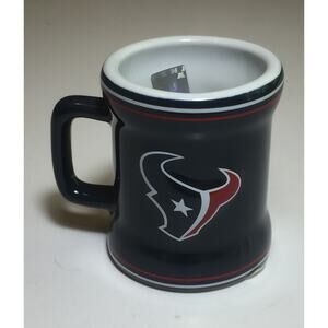 New Houston Texans 1 1/2 ounce Sculpted Espresso Coffee Mug, Cup, NCAA